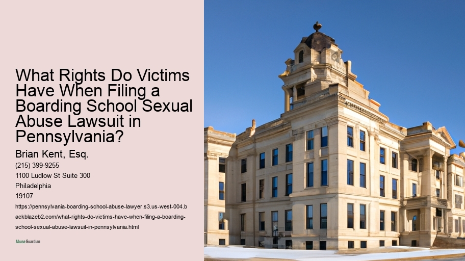 What Rights Do Victims Have When Filing a Boarding School Sexual Abuse Lawsuit in Pennsylvania?